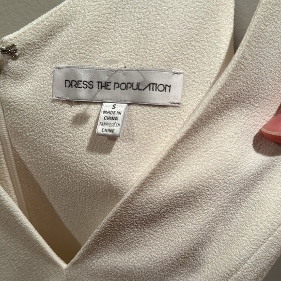 Dress the Population Lyla Crepe Midi Dress Small - Picture 4 of 7